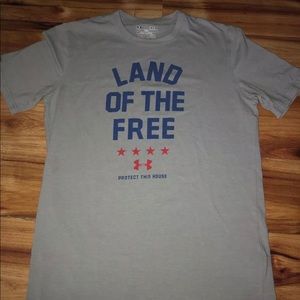 Under Armor Land Of The Free T shirt